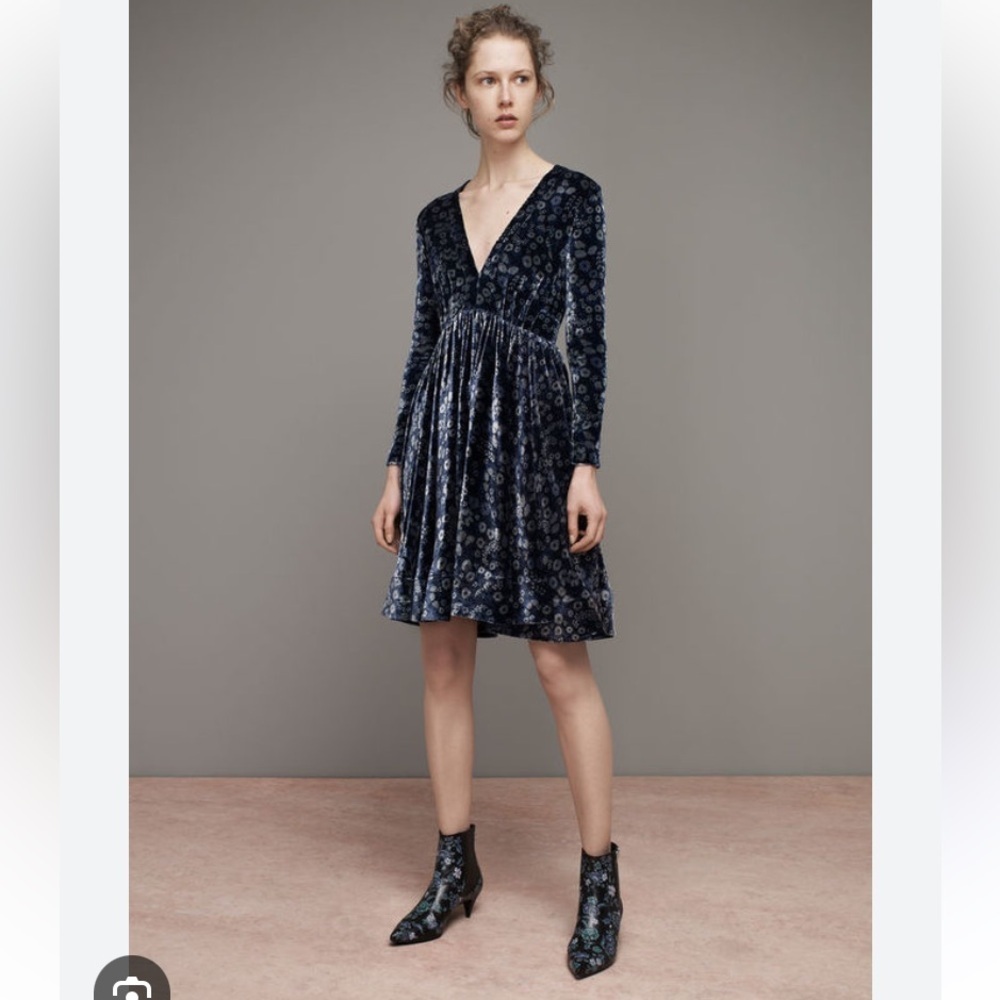 Rebecca Taylor Liane Velvet Dress - Picture 5 of 14